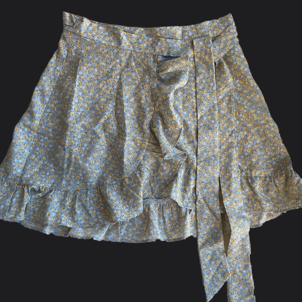 Floral Mini skirt
